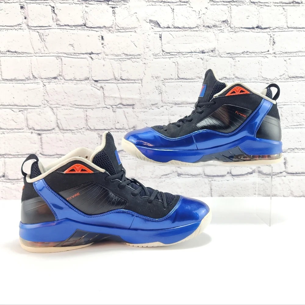 JORDAN MELO - 2011 Sneakers, blue/black/orange, size 13